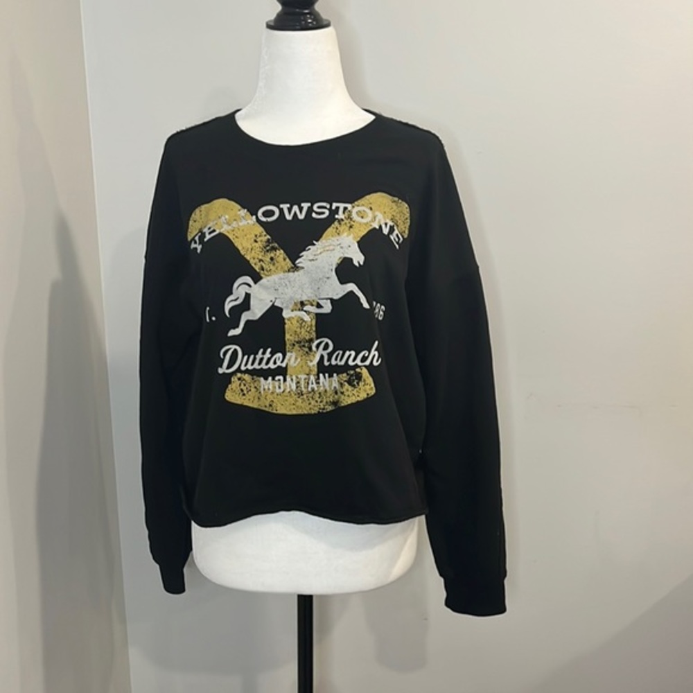 Yellowstone Cropped Sweater - Picture 2 of 5